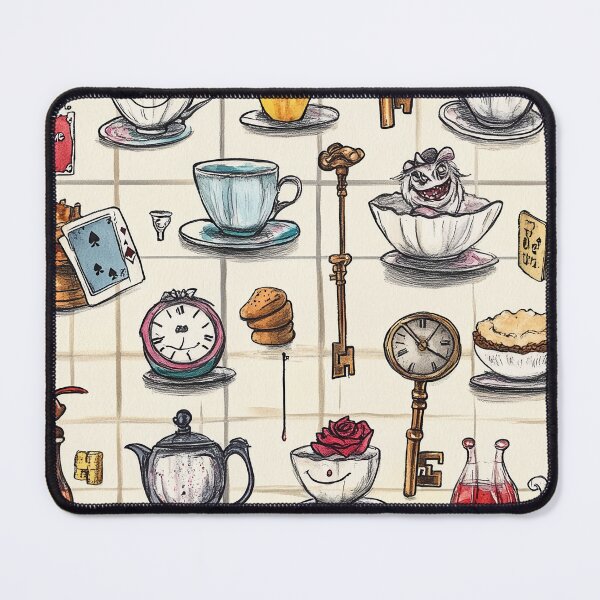 Item preview, Enchanted Teacups Pour Magic Into Surreal Afternoon designed and sold by Piotrek0001.