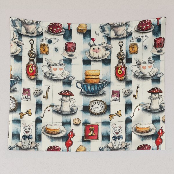 Item preview, Whimsical Wonderland Tea Party With Painted Roses designed and sold by Piotrek0001.
