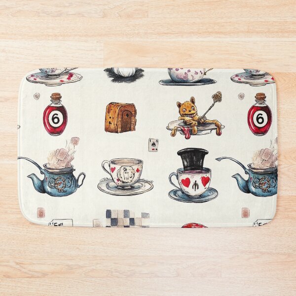 Item preview, Cheshire Grin Amid Teapots, Cards, And Confusion designed and sold by Piotrek0001.