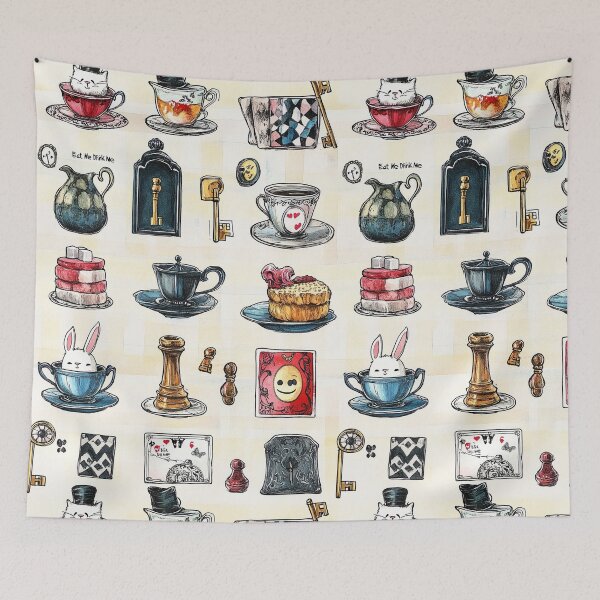 Item preview, Red Roses Painted, Teacups Spilled, Time Stops designed and sold by Piotrek0001.