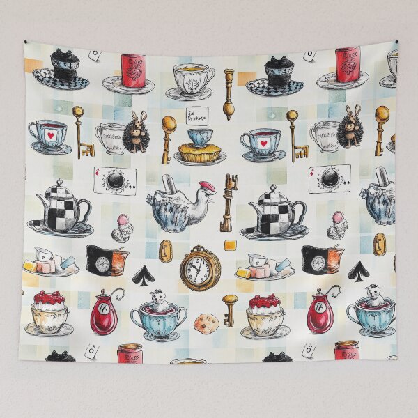Item preview, Curious Companions Meet Over Tea And Games designed and sold by Piotrek0001.