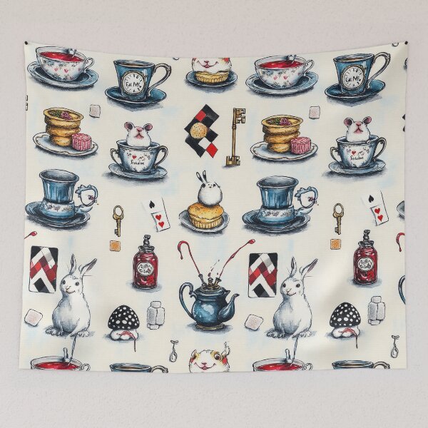 Item preview, Peculiar Picnic With Cards, Hats And Tarts designed and sold by Piotrek0001.