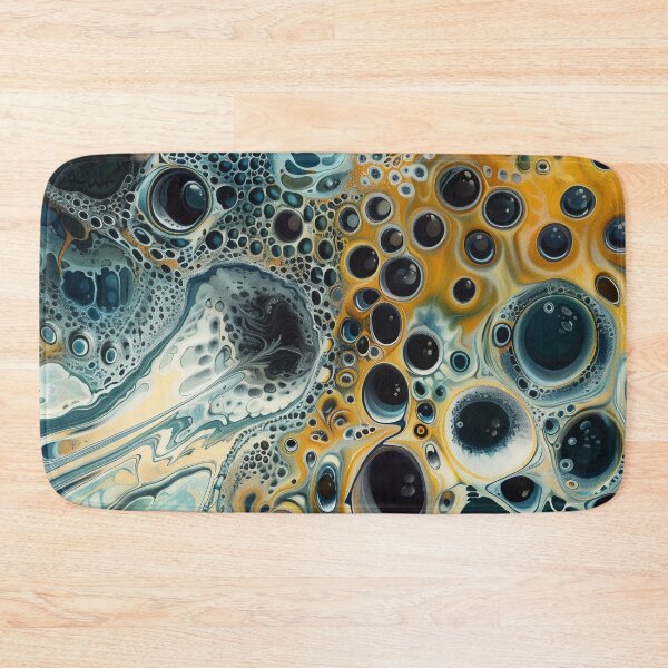 Item preview, Wild Abstract Acrylic Pour with Bubbles designed and sold by HoskingInd.