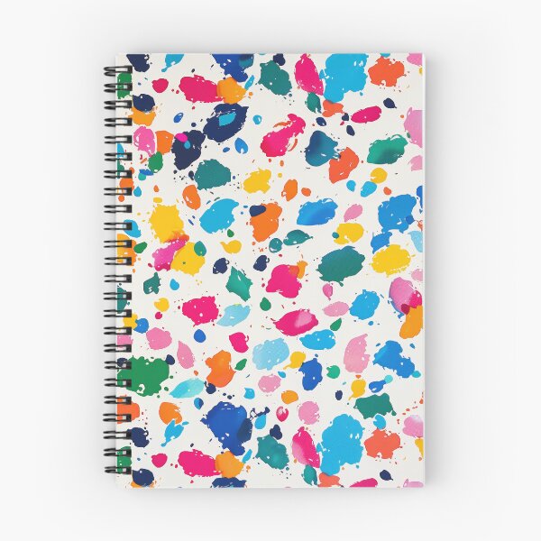 Item preview, Colorful Painted Spots Pattern designed and sold by HoskingInd.