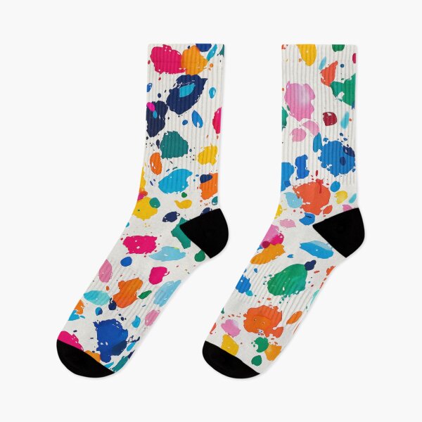 Item preview, Colorful Painted Spots Pattern designed and sold by HoskingInd.