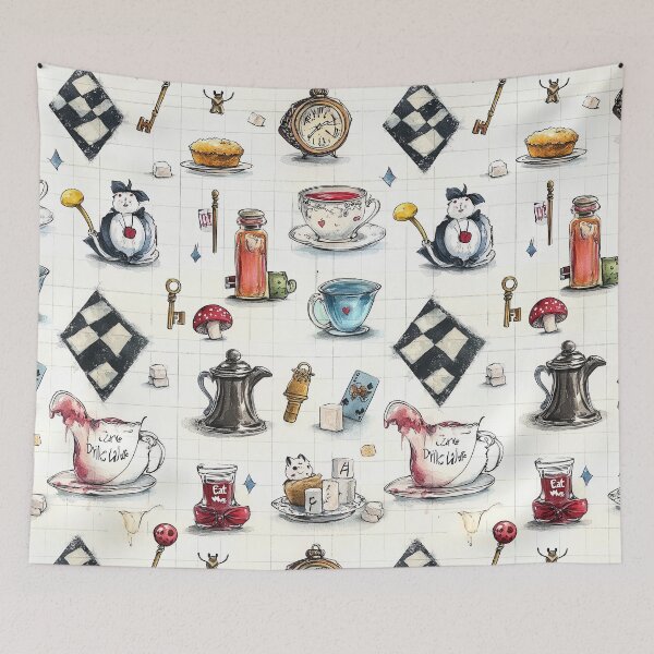Item preview, A Grinning Tea Party Of Chaotic Delight designed and sold by Piotrek0001.