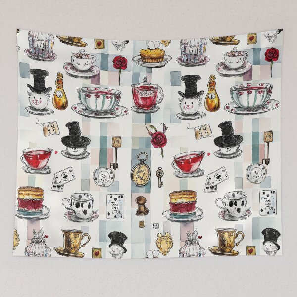 Item preview, Painted Roses Bloom Where Tea Dreams Begin designed and sold by Piotrek0001.