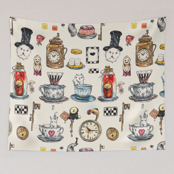 Item preview, Saucers Spill Secrets At The Mad Table designed and sold by Piotrek0001.