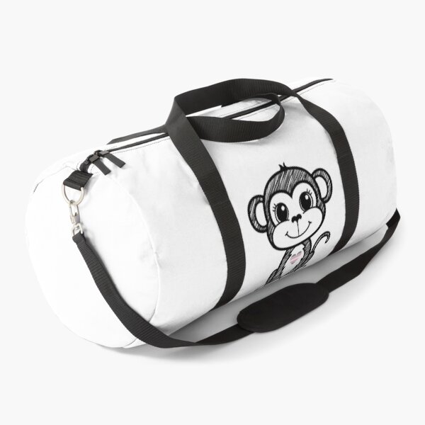 Item preview, Cute Pride Monkey with Demigirl Pride Heart  designed and sold by Travelslightly.