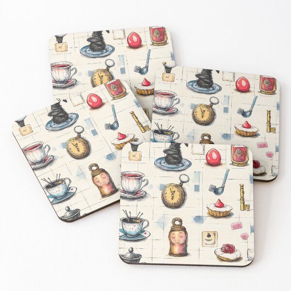 Item preview, Teacups Teeter, Cards Dance, Mushrooms Glow Bright designed and sold by Piotrek0001.