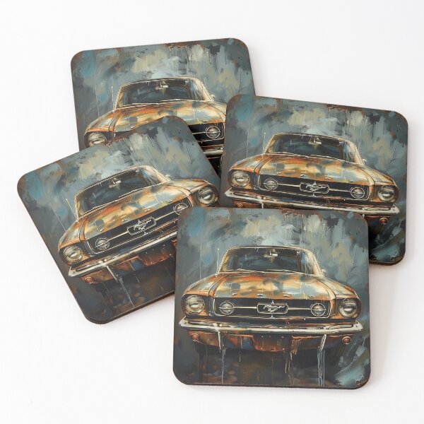 Item preview, Rusty 1965 Ford Mustang Painting designed and sold by HoskingInd.