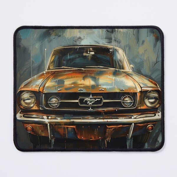 Item preview, Rusty 1965 Ford Mustang Painting designed and sold by HoskingInd.