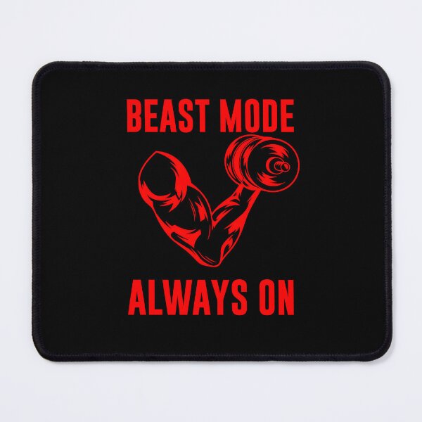 Item preview, Motivational Fitness Beast Mode Always On designed and sold by UnshieldArt.