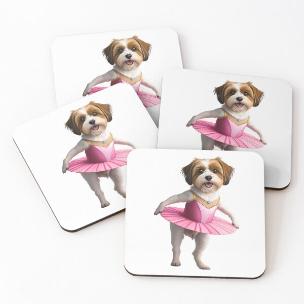 Item preview, Adorable Maltipoo Ballerina | Cute Dog in Tutu Ballet Art designed and sold by Fredster1966.