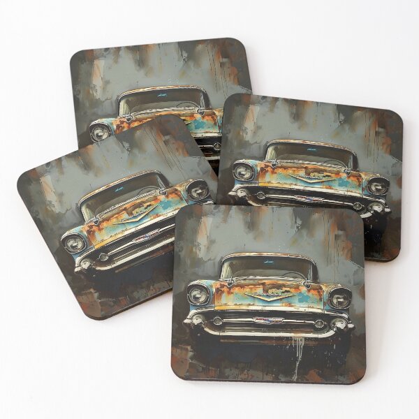 Item preview, Rusty 1957 Chevrolet Belair Painting designed and sold by HoskingInd.