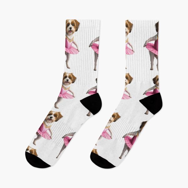 Item preview, Adorable Maltipoo Ballerina | Cute Dog in Tutu Ballet Art designed and sold by Fredster1966.
