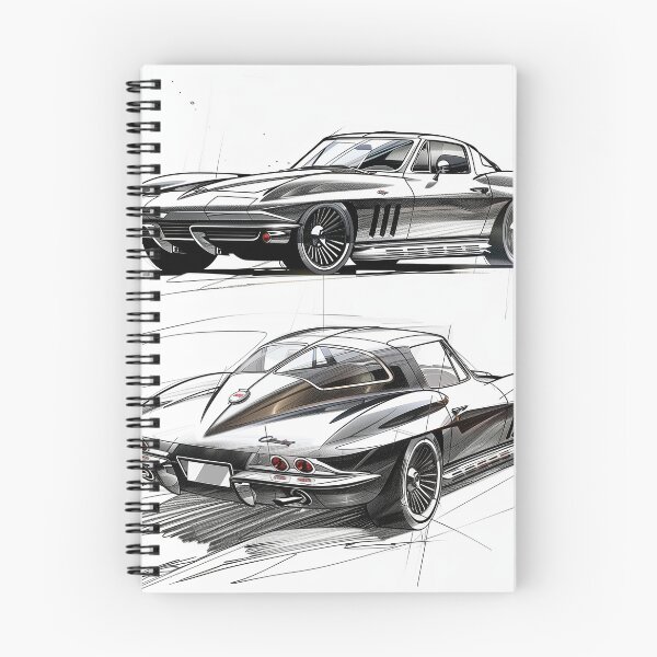 Item preview, Chevrolet Corvette Design Sketches designed and sold by HoskingInd.