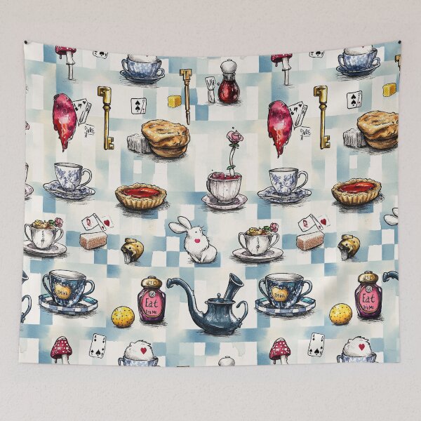 Item preview, Mad Hatter’s Legacy Spills Across Teacup Worlds designed and sold by Piotrek0001.