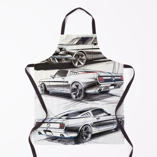 Item preview, 1966 Ford Mustang Fastback Design Sketches designed and sold by HoskingInd.