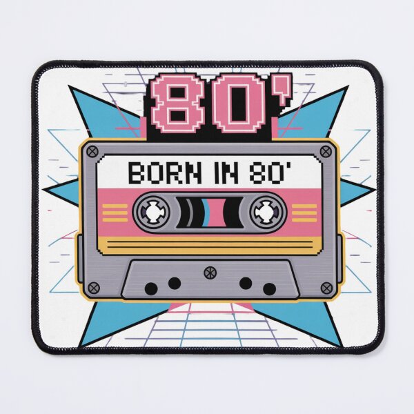 Item preview, Born in 80' | T-Shirt designed and sold by NicolasGlowArt.