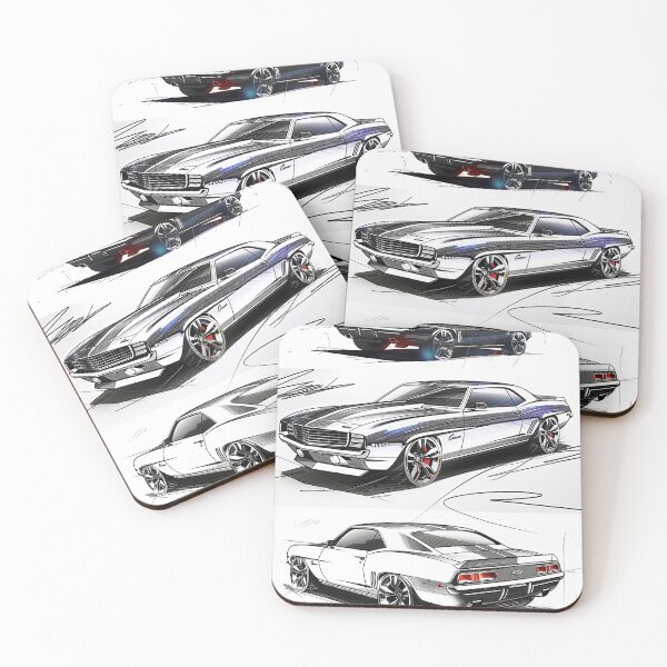 Item preview, Chevrolet Camaro Design Sketches designed and sold by HoskingInd.