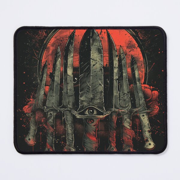 Item preview, A Collection of Knives Illustration designed and sold by HoskingInd.