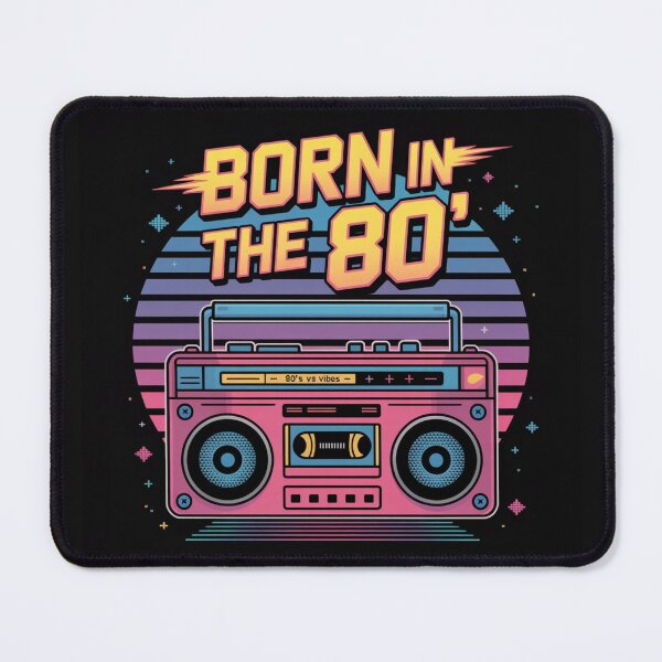Item preview, Born in The 80' designed and sold by NicolasGlowArt.