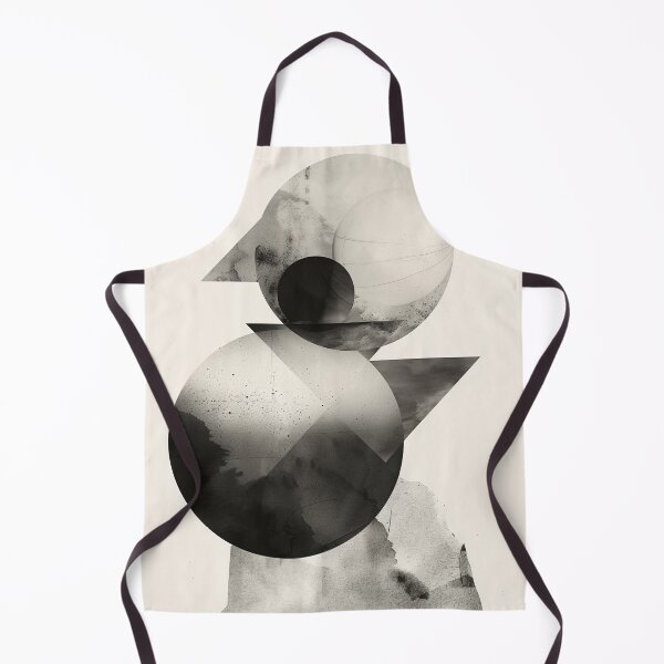Item preview, Monochrome Mid-Centruy Modern Geometric Print designed and sold by HoskingInd.