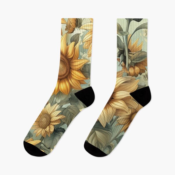 Item preview, Bright and Beautiful Sunflowers Illustration designed and sold by HoskingInd.