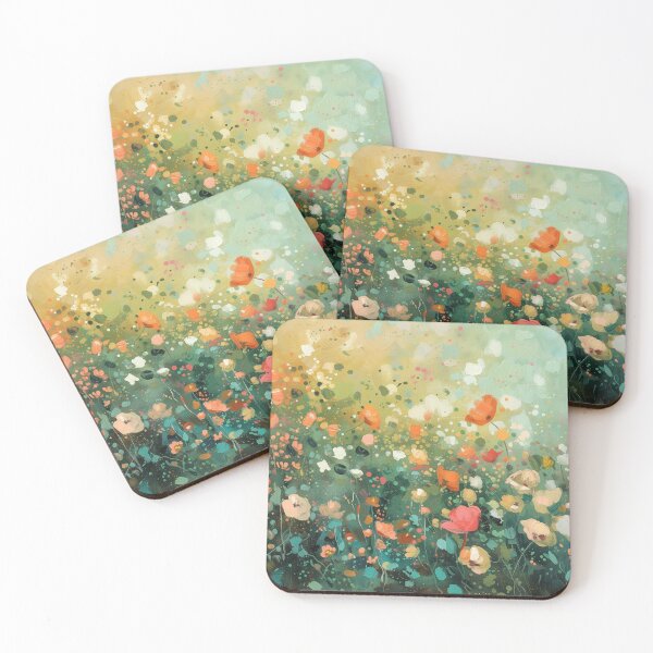 Item preview, Lovely Pastel Impressionist Flowers designed and sold by HoskingInd.