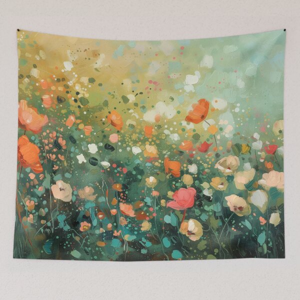 Item preview, Lovely Pastel Impressionist Flowers designed and sold by HoskingInd.