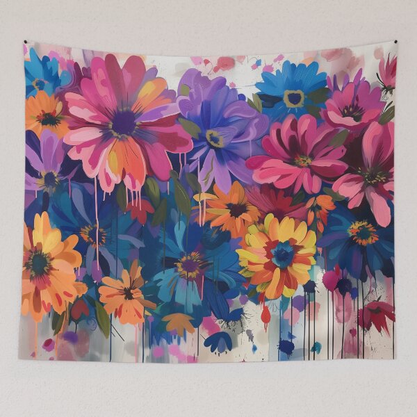 Item preview, Bright and Beautiful Flowers Painting designed and sold by HoskingInd.