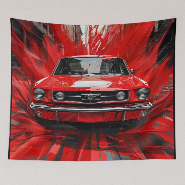 Item preview, 1965 Ford Mustang Illustration designed and sold by HoskingInd.