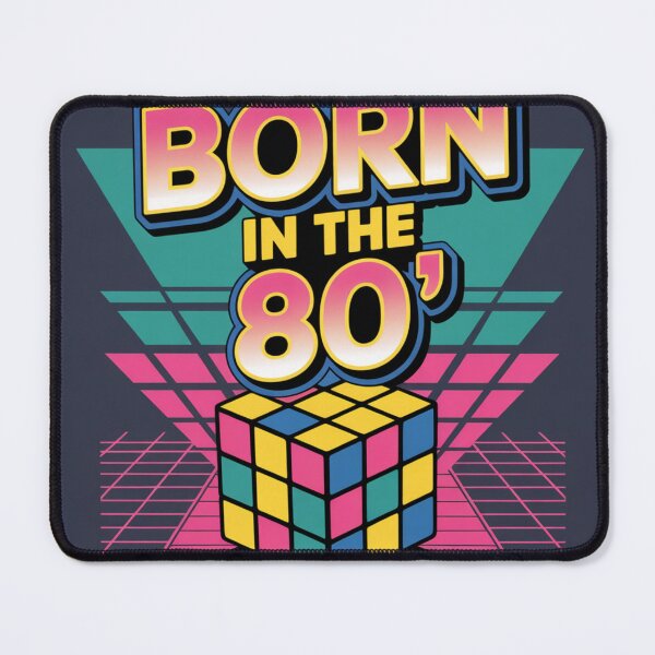 Item preview, Born in the 80' | Sticker designed and sold by NicolasGlowArt.