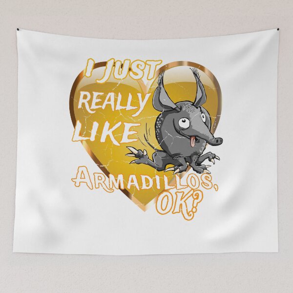Item preview, I like armadillo animal gift lover birthday mens kids womens designed and sold by Val-Universe.