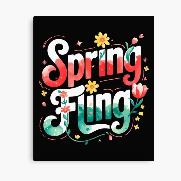 Item preview, Spring Fling Event Perfect For School Carnivals & Fundraisers designed and sold by ViktoonShirts.