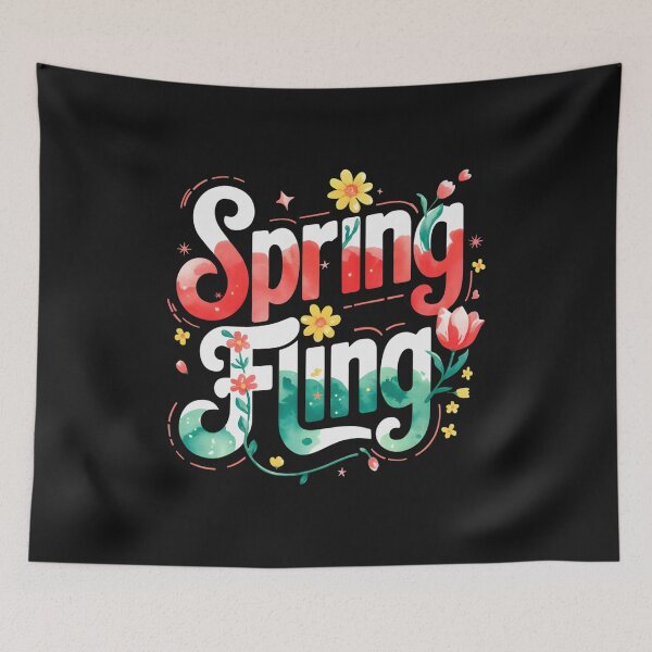 Item preview, Spring Fling Event Perfect For School Carnivals & Fundraisers designed and sold by ViktoonShirts.