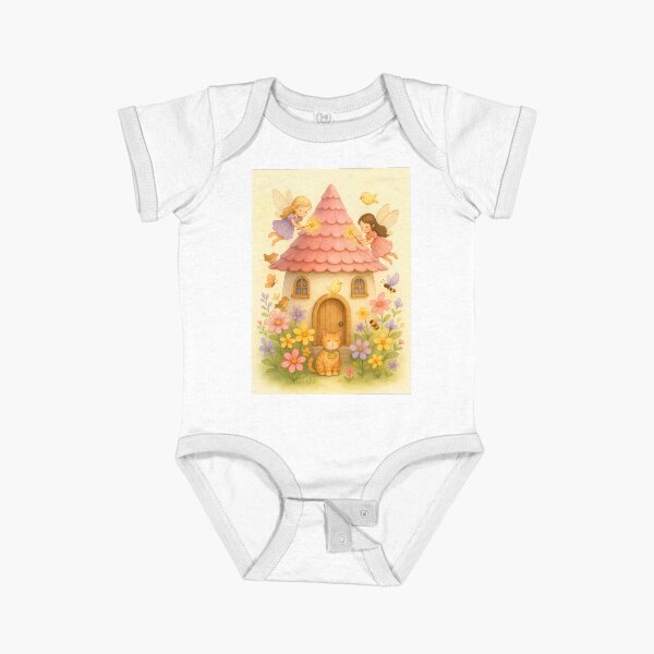 Item preview, Whimsical Fairy Garden T-Shirt for Kids designed and sold by FunscapeHQ.
