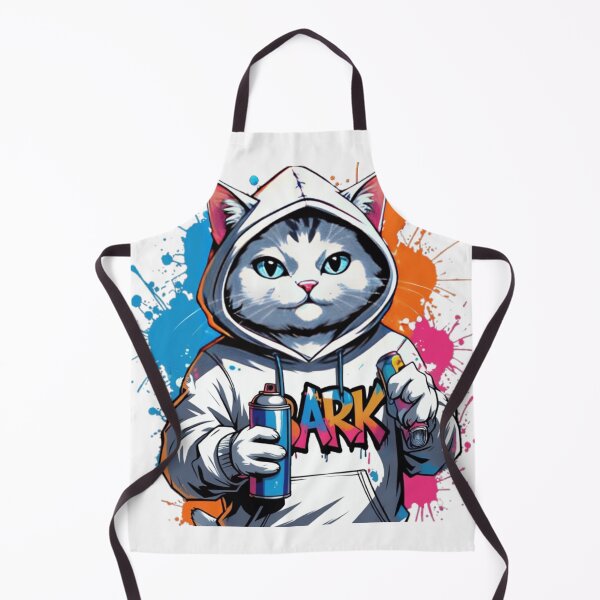 Item preview, "Urban Paws: Graffiti Cat in Hoodie" designed and sold by GloboStyle Design .