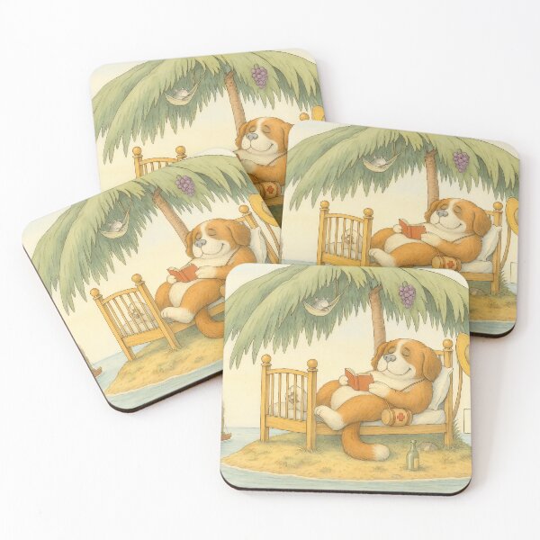 Item preview, St. Bernard on a deserted island designed and sold by Mauswohn.