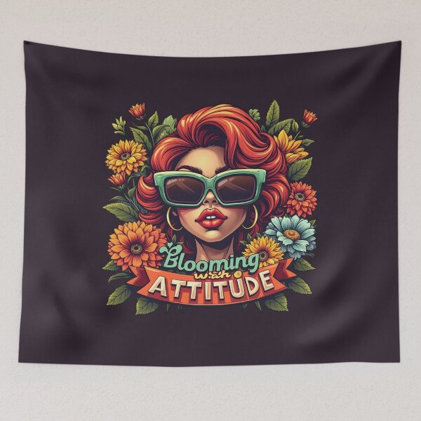 Item preview, Blooming with Attitude! designed and sold by exclusivebucket.