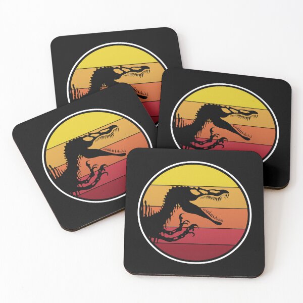Item preview, spinosaurus skeleton jurassic logo  designed and sold by Blck-Acid-Devil.