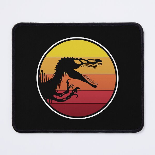 Item preview, spinosaurus skeleton jurassic logo designed and sold by Blck-Acid-Devil.