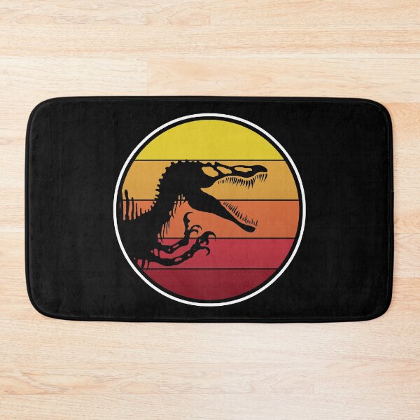 Item preview, spinosaurus skeleton jurassic logo  designed and sold by Blck-Acid-Devil.