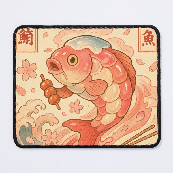 Item preview, Sakura Goldfish Skewer Splash designed and sold by SuperNovaDesigns.