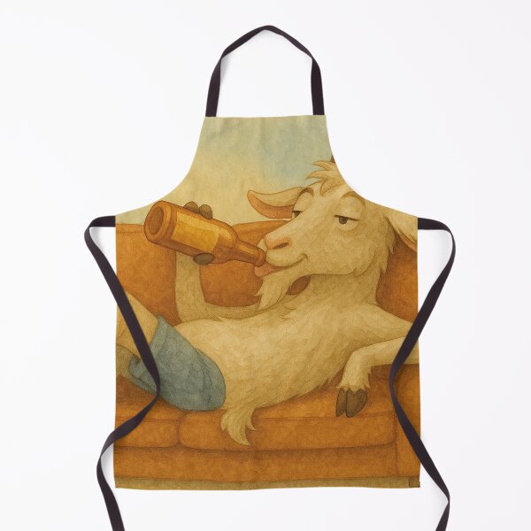 Item preview, Casual goat drinks beer designed and sold by Mauswohn.