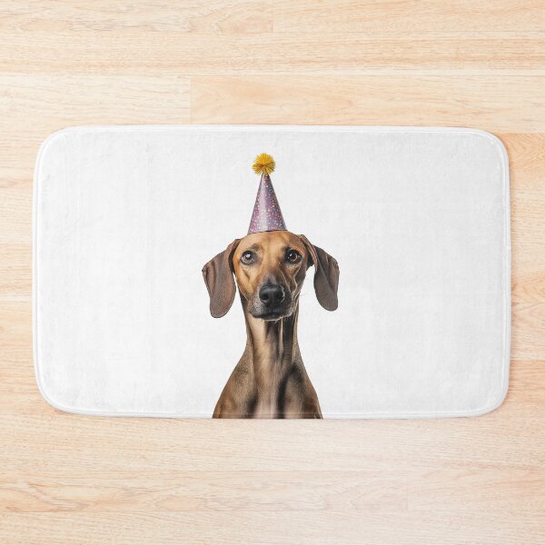 Item preview, Cute Azawakh dog with Party Hat Birthday Celebration designed and sold by LazyOwlStore.