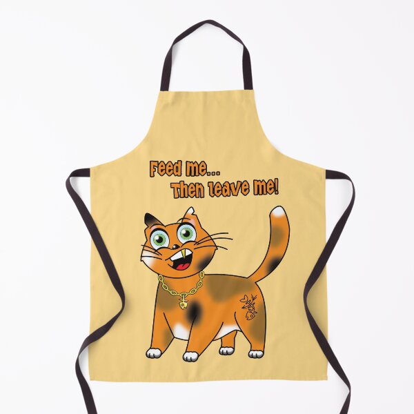 Item preview, Sarcastic Cat - Feed me... Then leave me! designed and sold by Eugen-B.