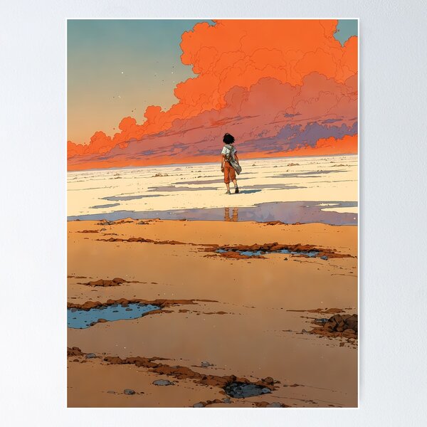 Item preview, Fata Morgana - A Dreamy Retro Anime Artwork designed and sold by LoFizzy.