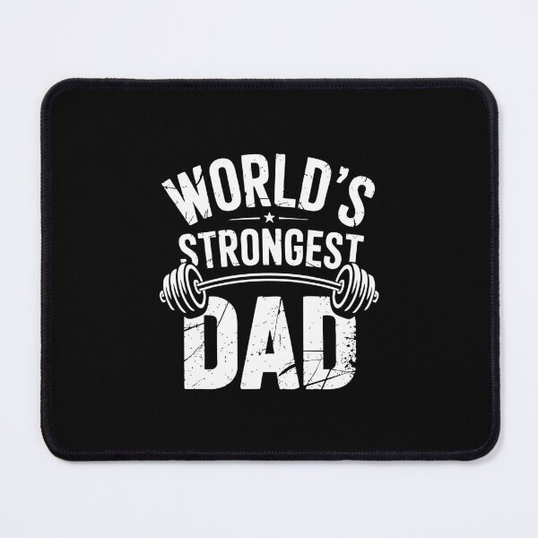 Item preview, World’s Strongest Dad Shirt. Funny Gym Father’s Day Gift for Fit Dads. designed and sold by Aknarin Thika.